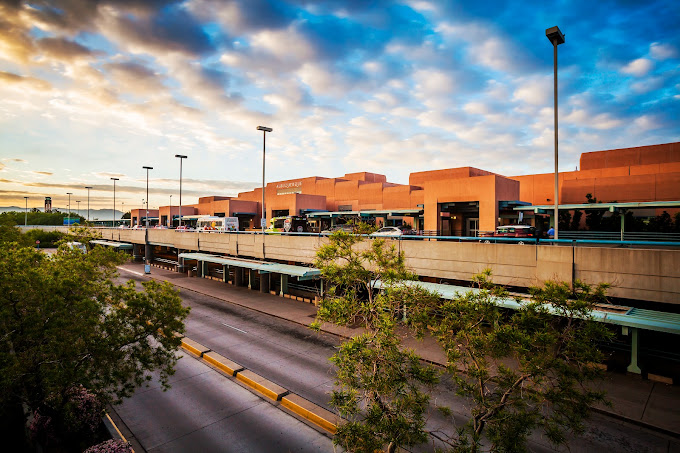 Abq Terminal Layout Albuquerque International airport Sunport ABQ terminal map