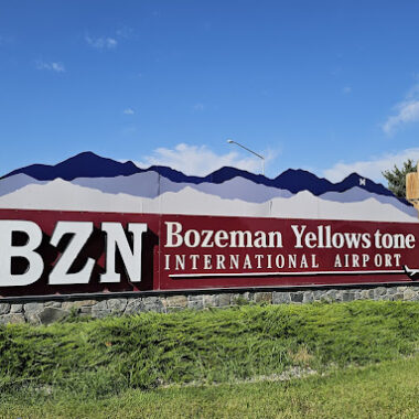 Bozeman Yellowstone (BZN) Airport terminal map