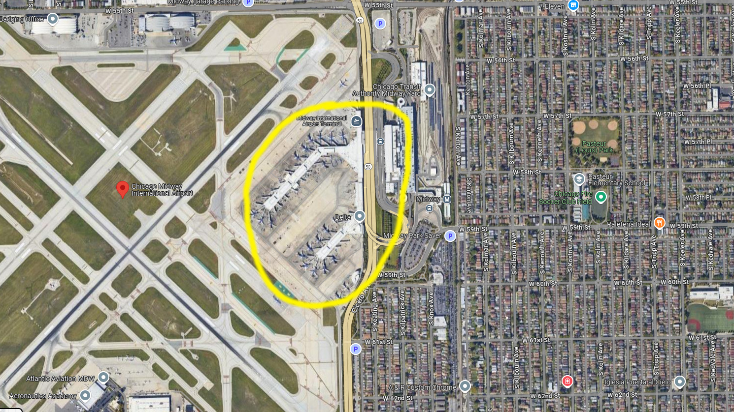 Chicago Midway Airport MDW 