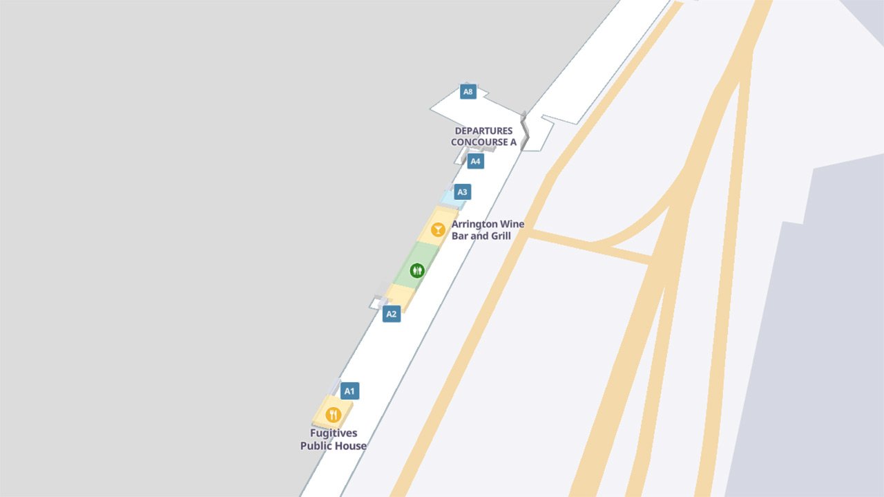 Concourse A BNA airport