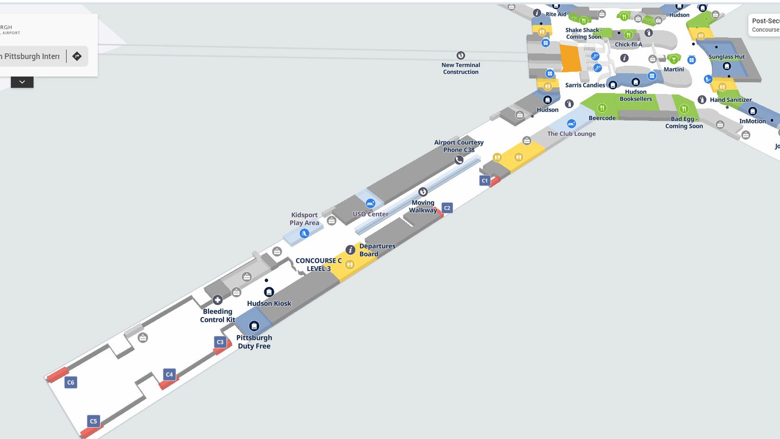 Concourse C pit airport