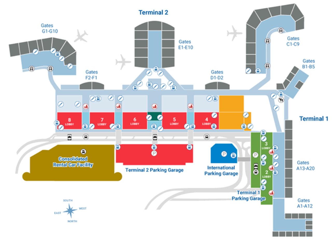 Daniel K. Inouye Airport map