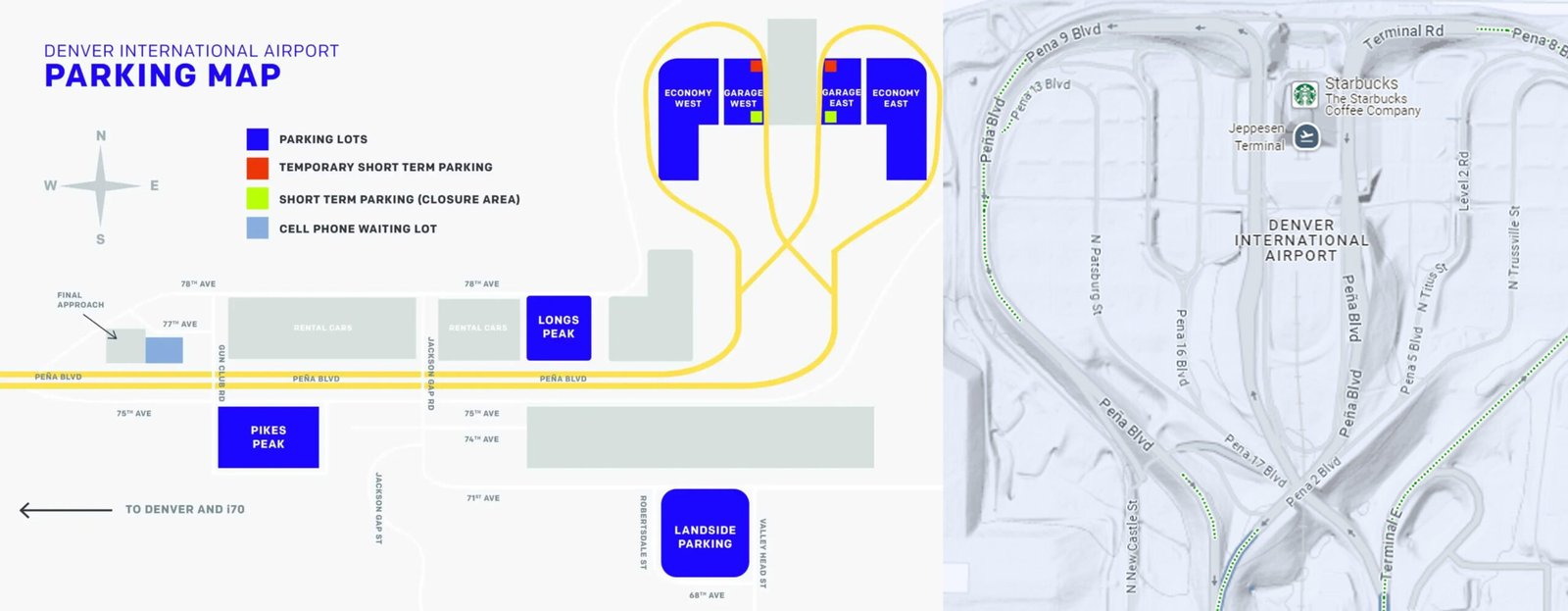Jeppesen Terminal terminal map