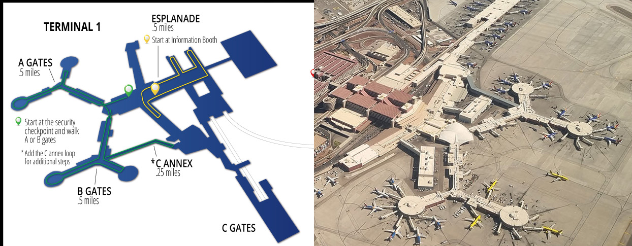 las vegas airport terminal 1