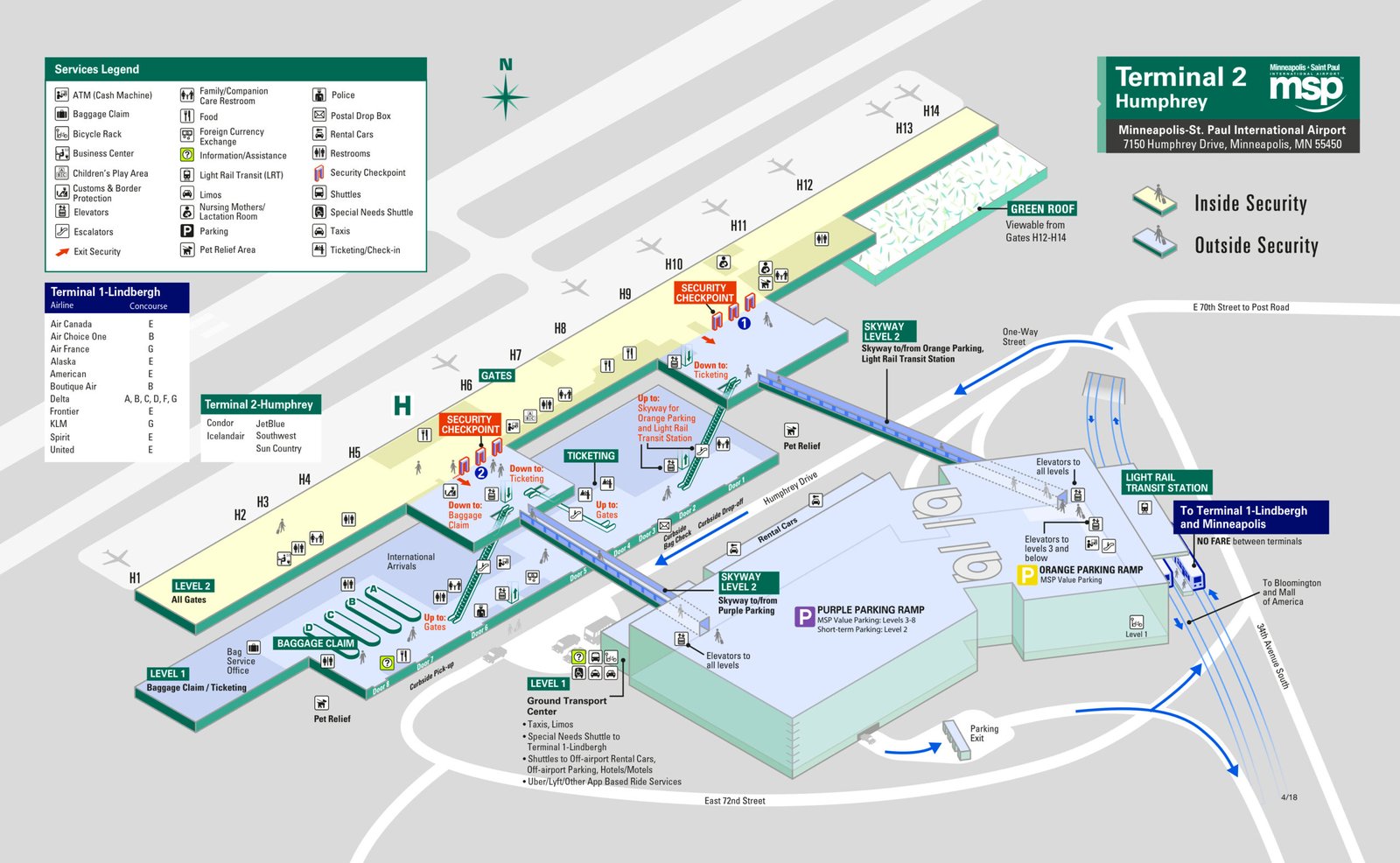 Minneapolis–Saint Paul Airport terminal 2