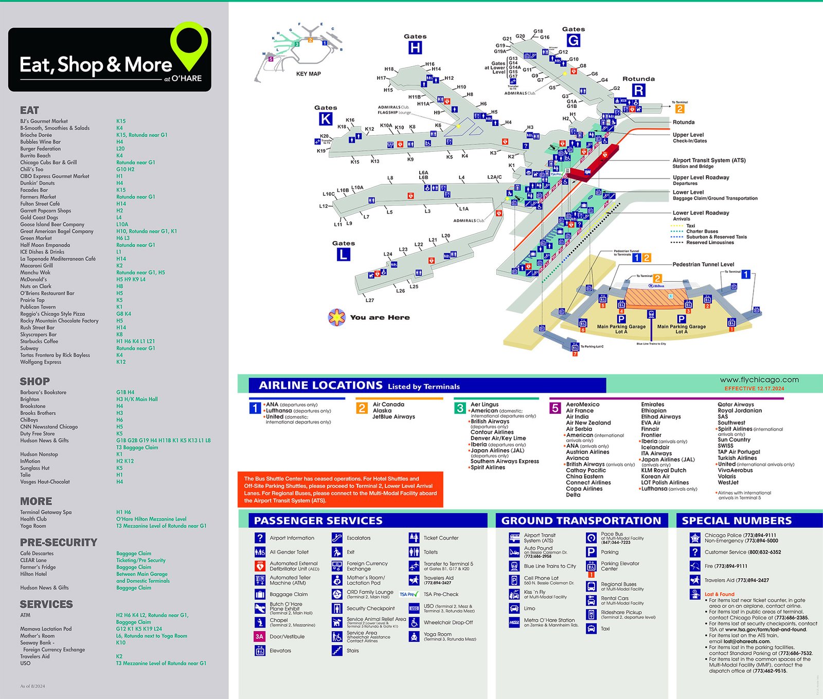 terminal 3 o hare airport