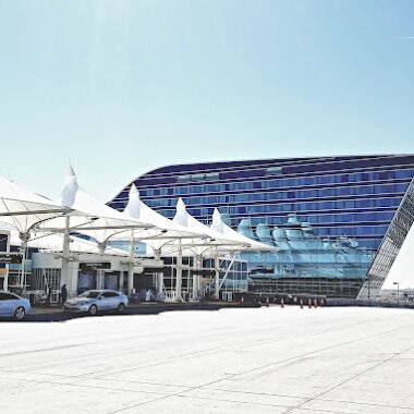 Denver international airport map of terminals
